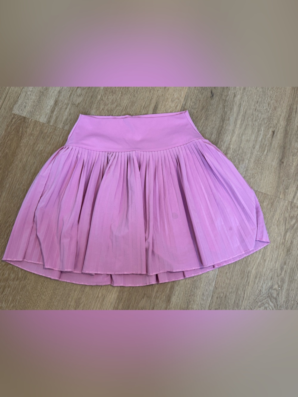 Gilly Hicks Pink Pleated Active Tennis Skirt Skort XS